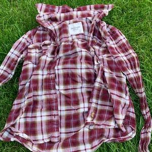 Maroon Flannel